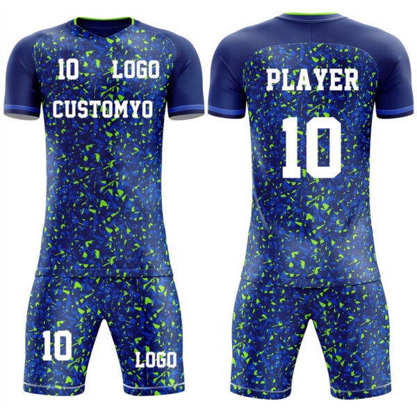 Custom Full Sublimation Soccer Team Uniform, 2024 new design football jerseys  with logo, team name,